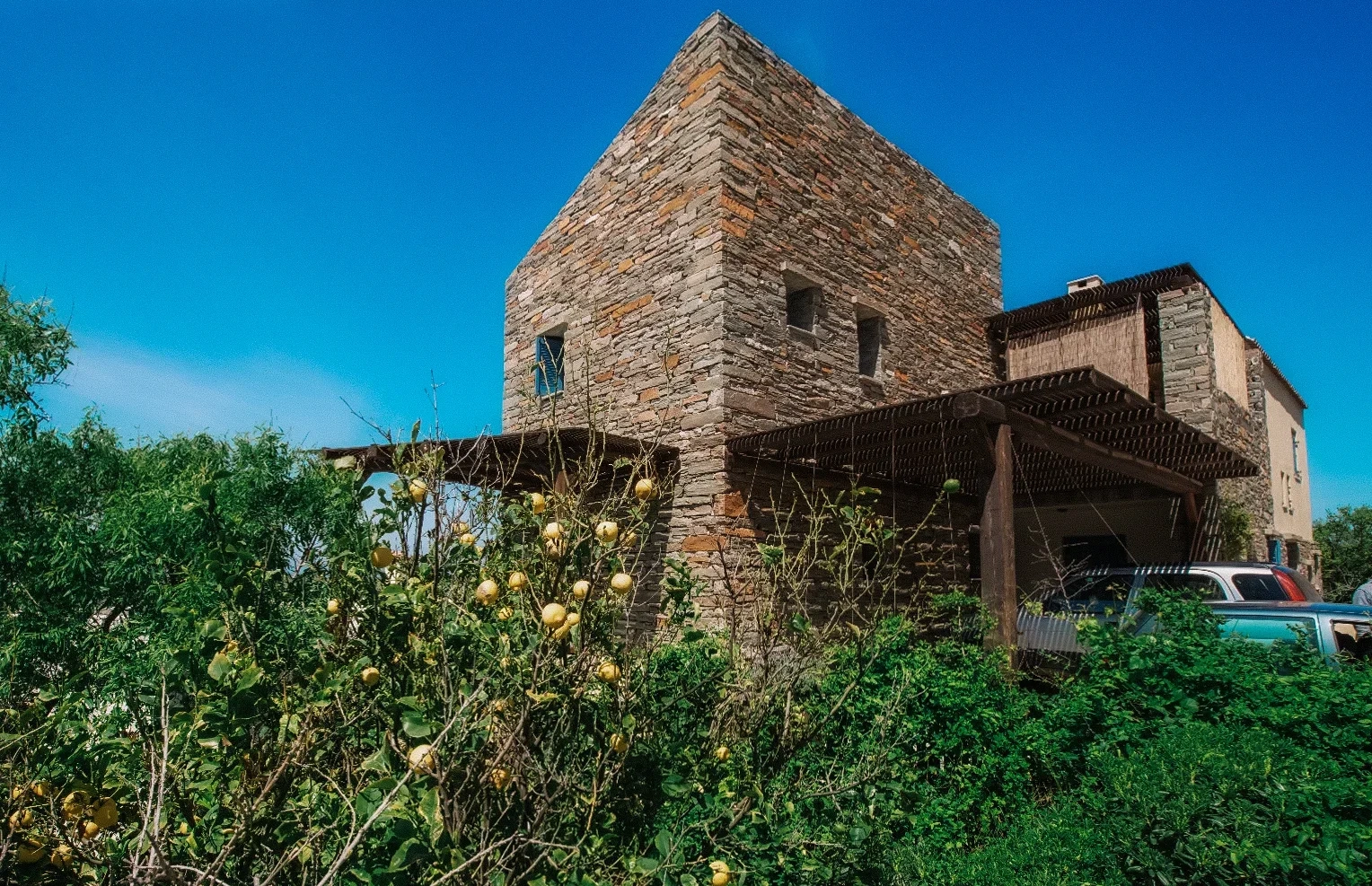 2 - vente maison vue mer otziás egée méridionale grèce