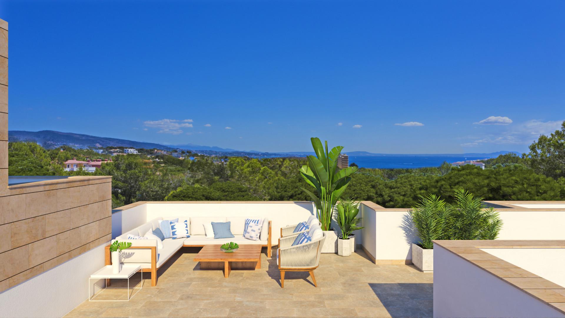 2 - vente maison vue mer cala vinyes majorque - baléares espagne
