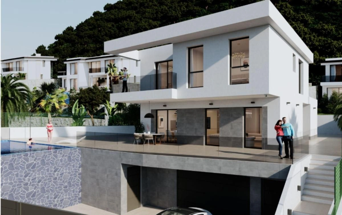 1 - продажа villa вид моря finestrat - costa blanca валенсия испания