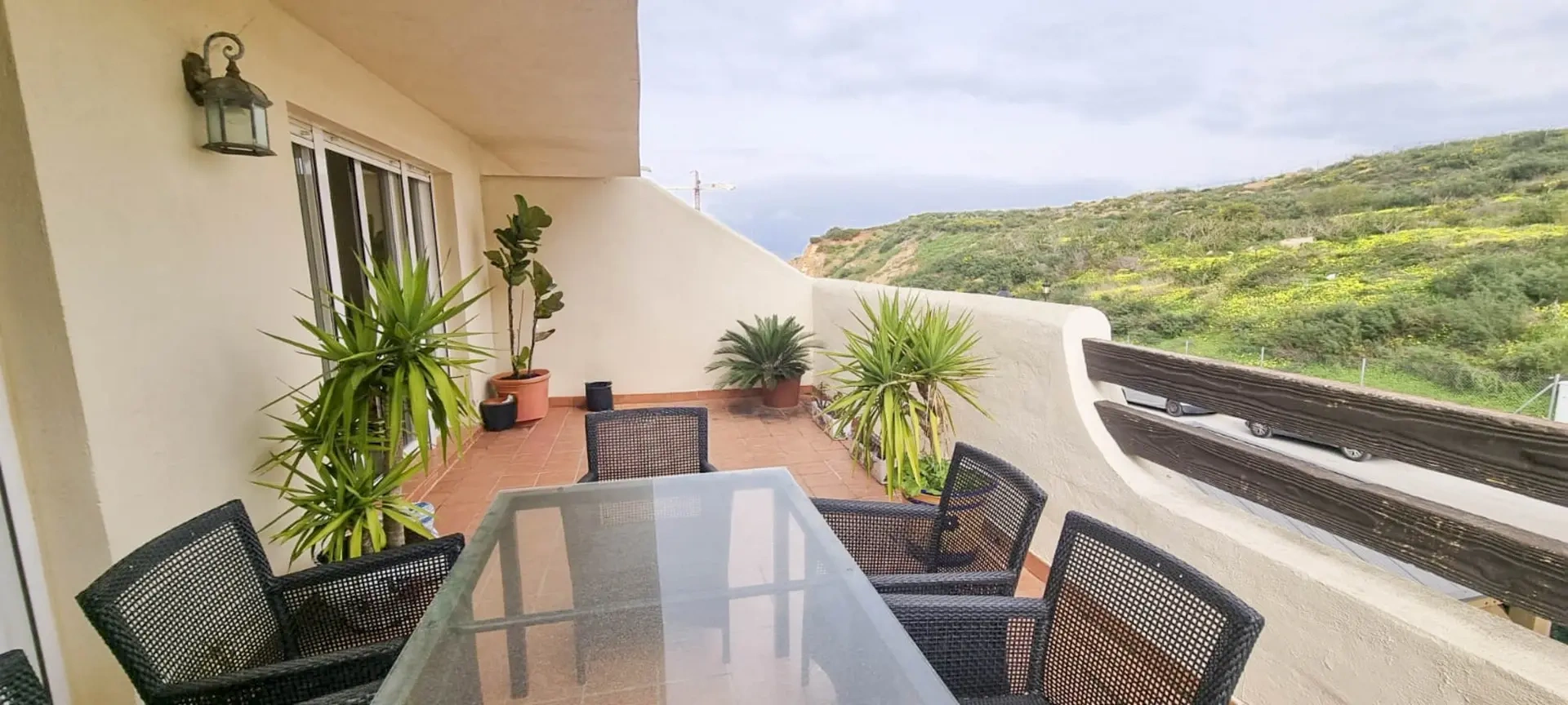 Apartamento con terraza