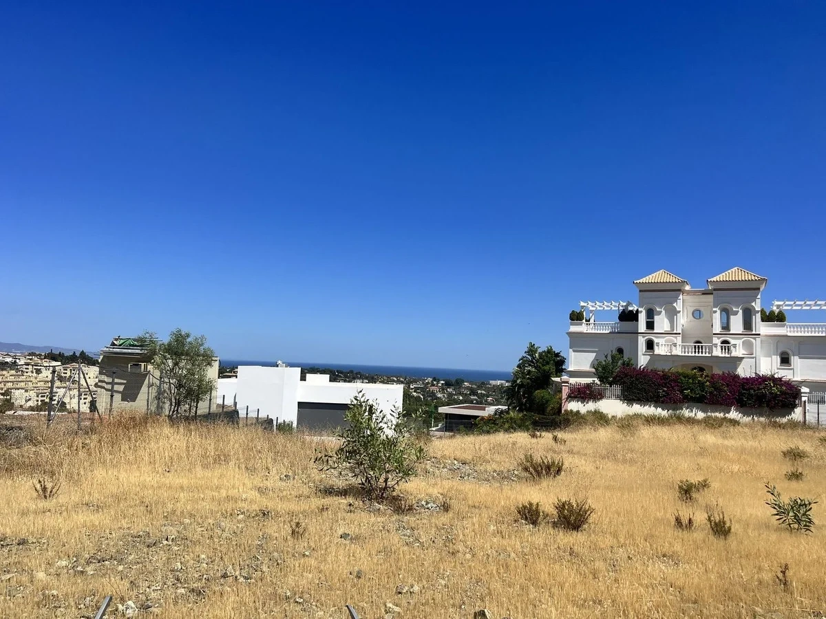 2 - venta terreno vista al mar benahavis - costa del sol andalucía españa