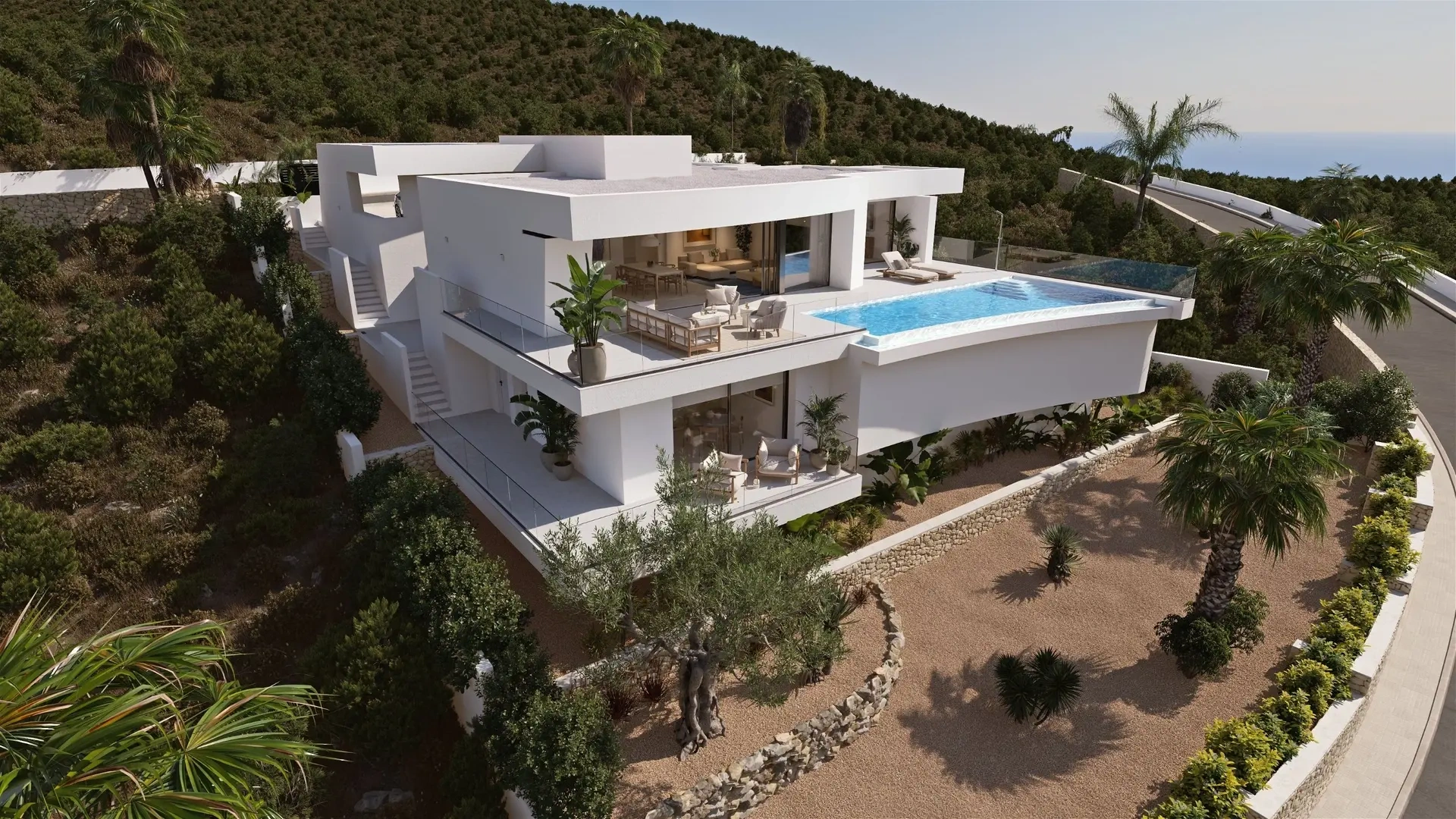 1 - vendita villa vista mare cumbre del sol comunità valenciana spagna