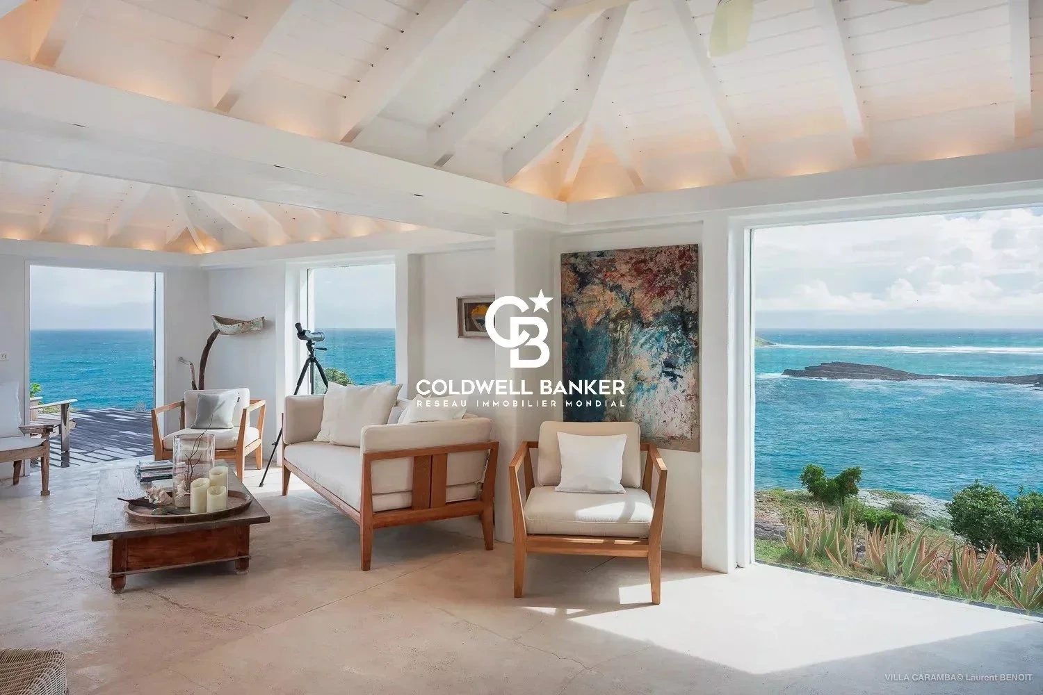 1 - venta casa vista al mar saint-barthélemy san bartolomé - antillas francesas islas del caribe
