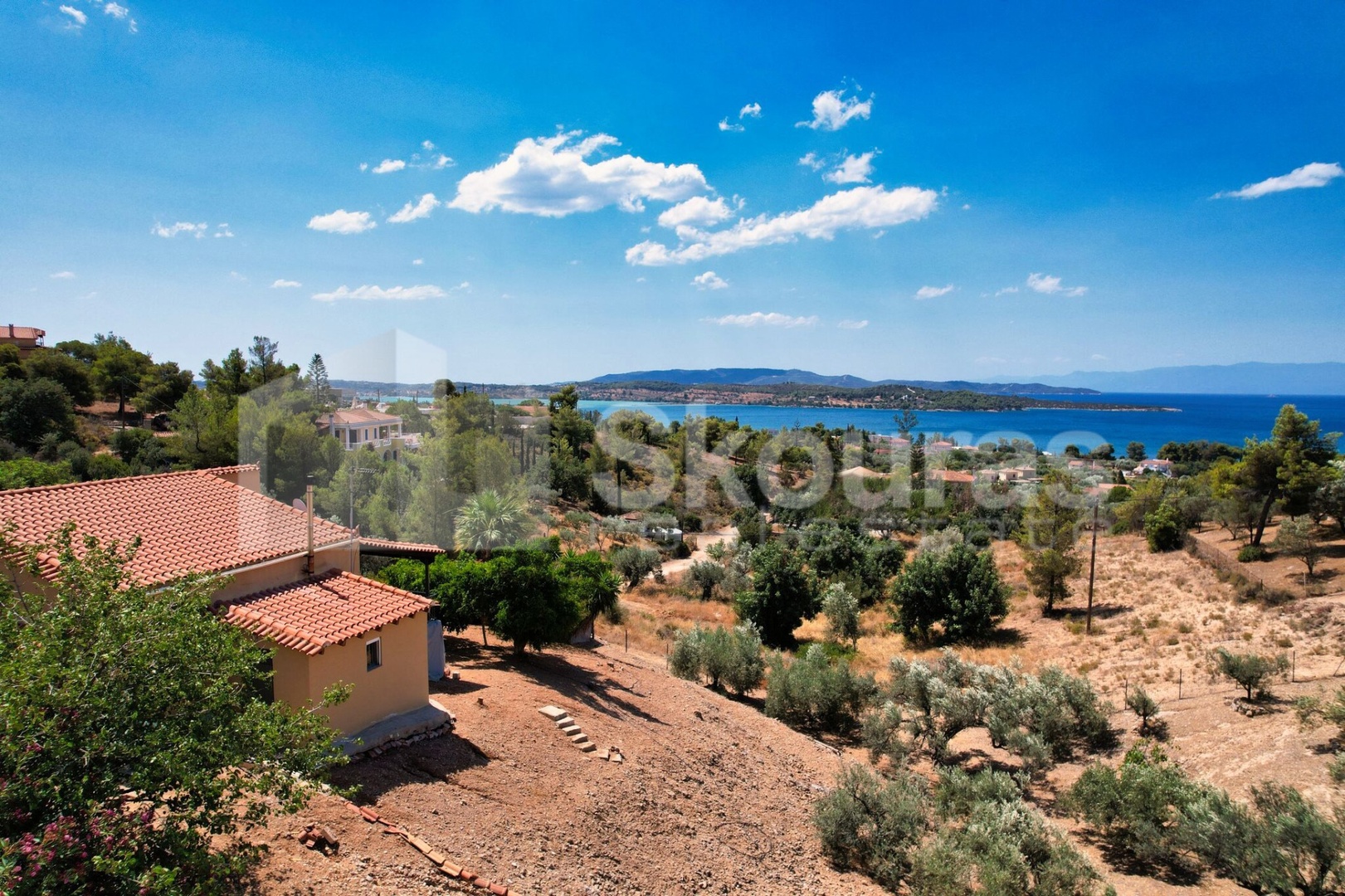 2 - vente maison vue mer kranídi péloponnèse grèce