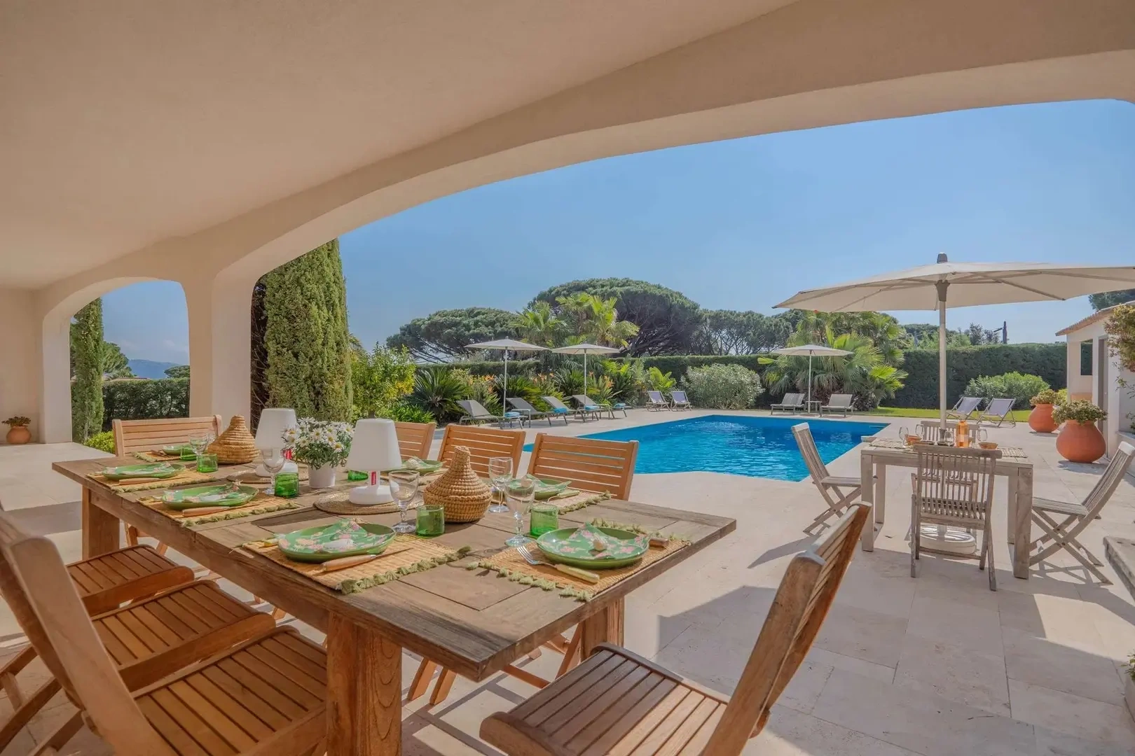 2 - location vacances maison vue mer sainte-maxime var france