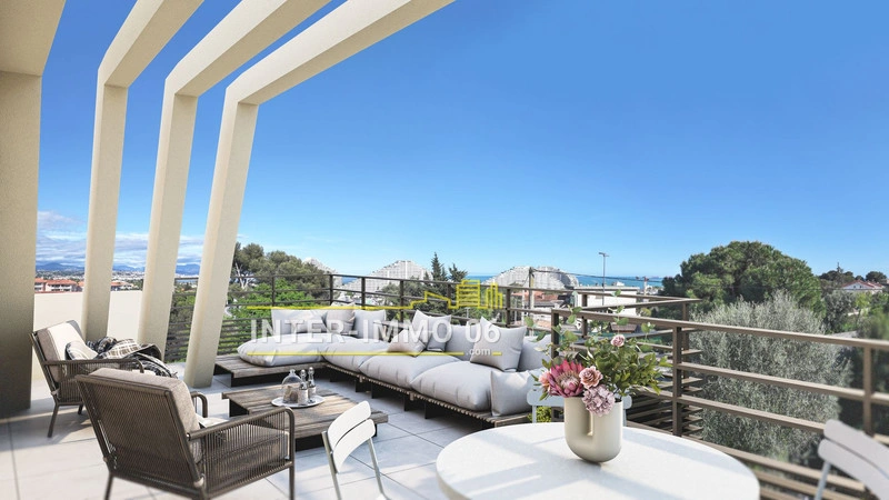 2 - vente appartement vue mer villeneuve-loubet alpes-maritimes france