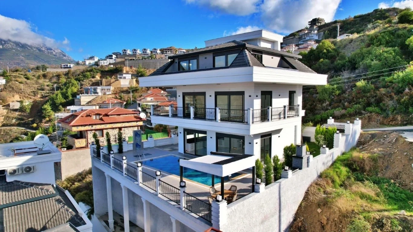 2 - vente villa vue mer alanya antalya turquie