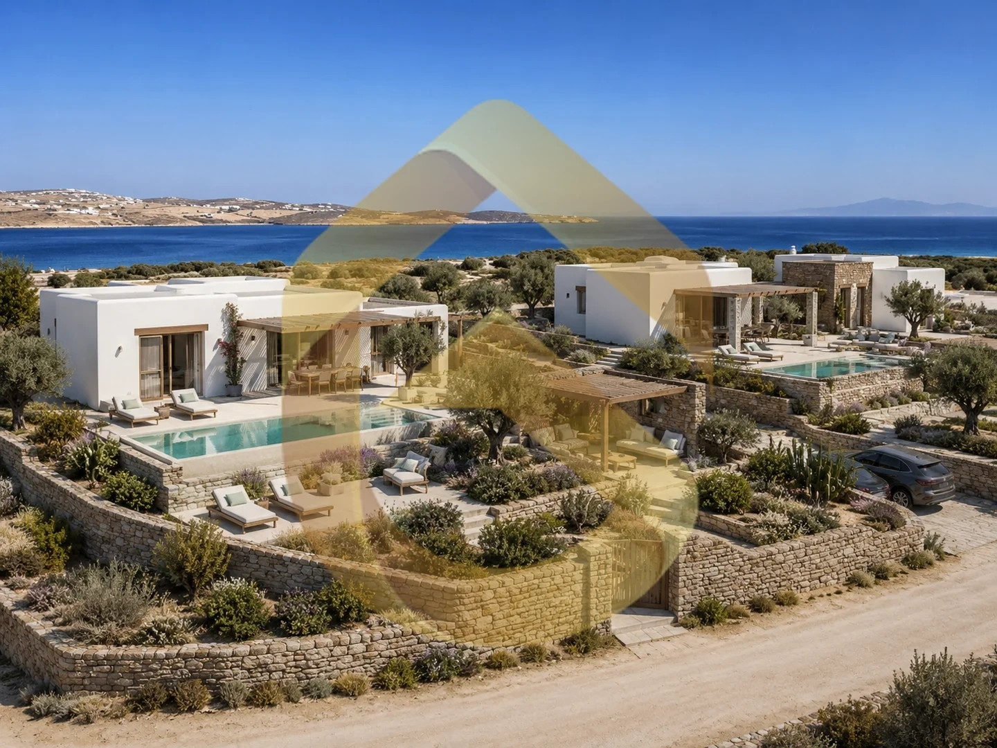 1 - vente terrain antiparos - cyclades egée méridionale grèce