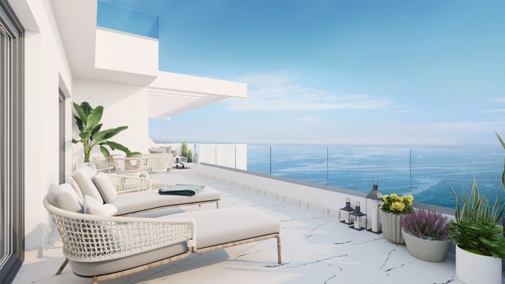 1 - sea view apartment for sale in casares - costa del sol andalusia spain