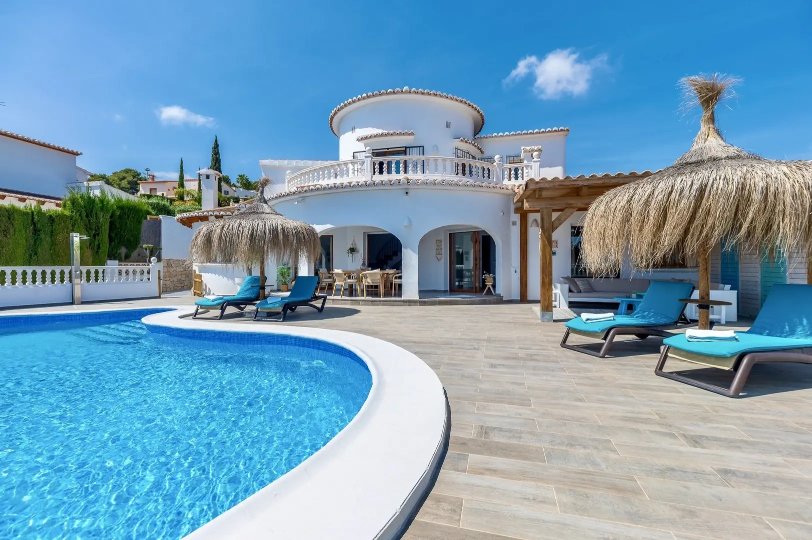 1 - venta casa vista al mar moraira - costa blanca comunidad valenciana españa