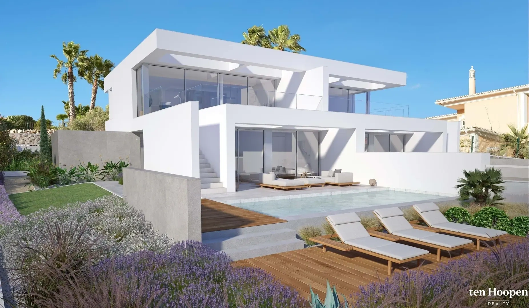 1 - sea view house for sale in praia da luz algarve portugal