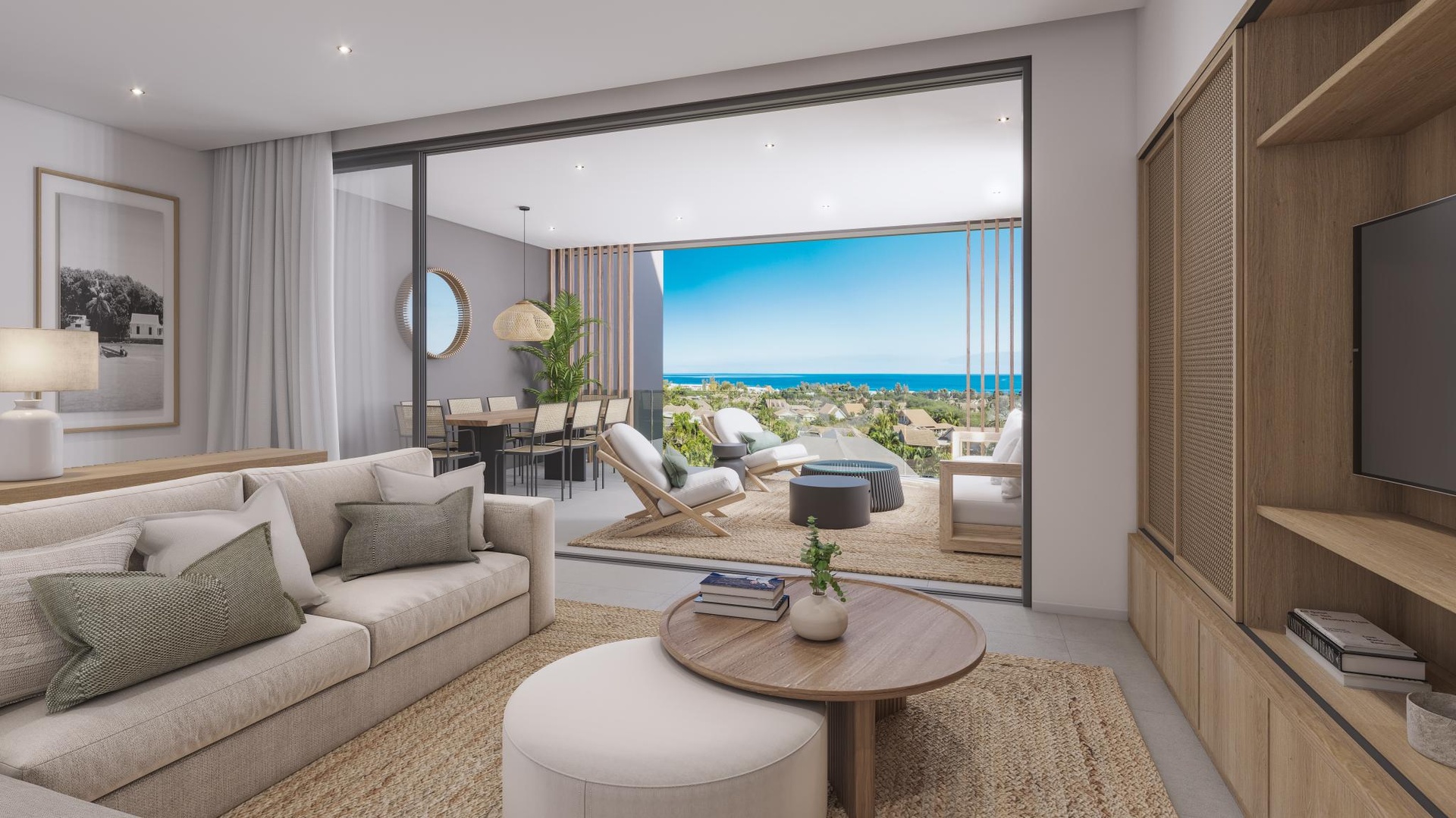 1 - sea view apartment for sale in tamarin rivière noire mauritius