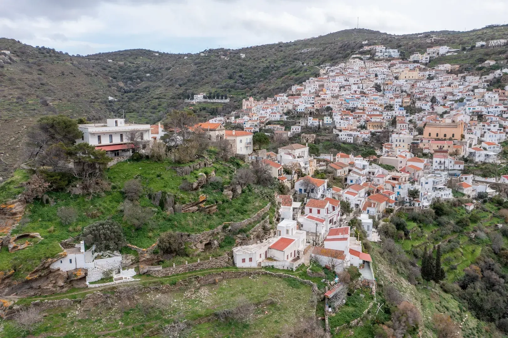 1 - sea view plot of land for sale in kea - cyclades south aegean greece