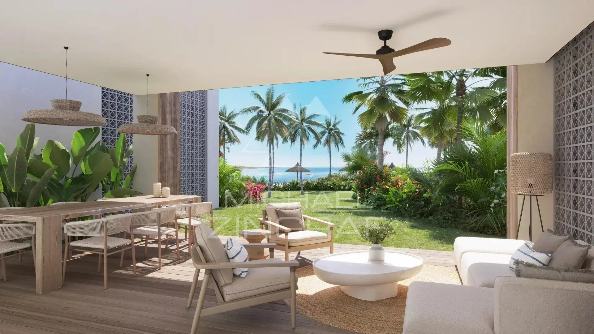 1 - verkauf wohnung direkt am wasser roches noires rivière du rempart mauritius