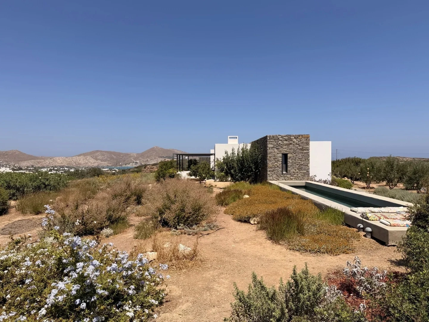 1 - vente propriété vue mer paros - cyclades egée méridionale grèce
