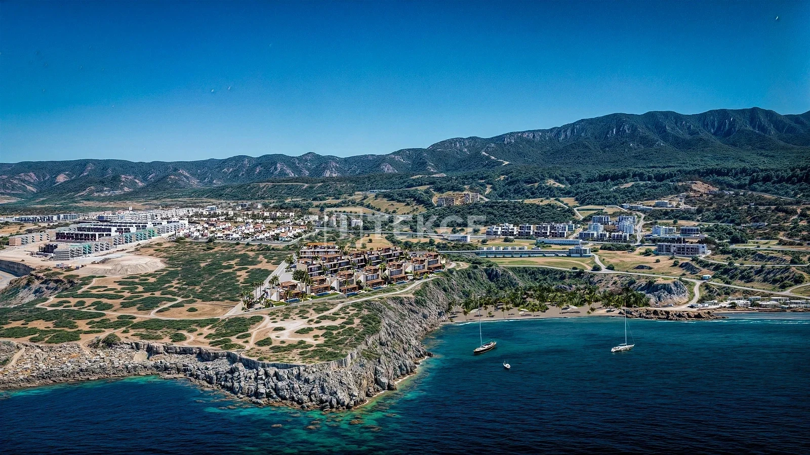 2 - vente appartement pieds dans l'eau girne kyrenia chypre