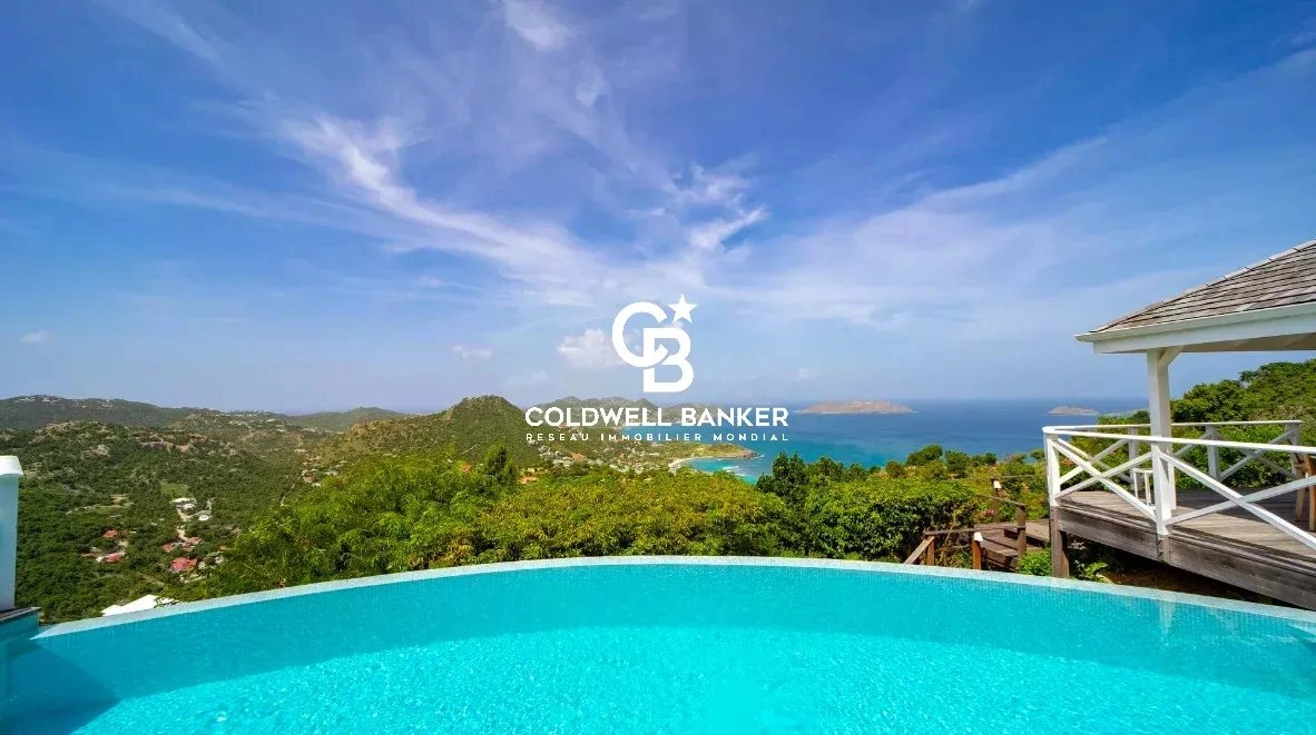 2 - venta casa vista al mar saint-barthélemy san bartolomé - antillas francesas islas del caribe