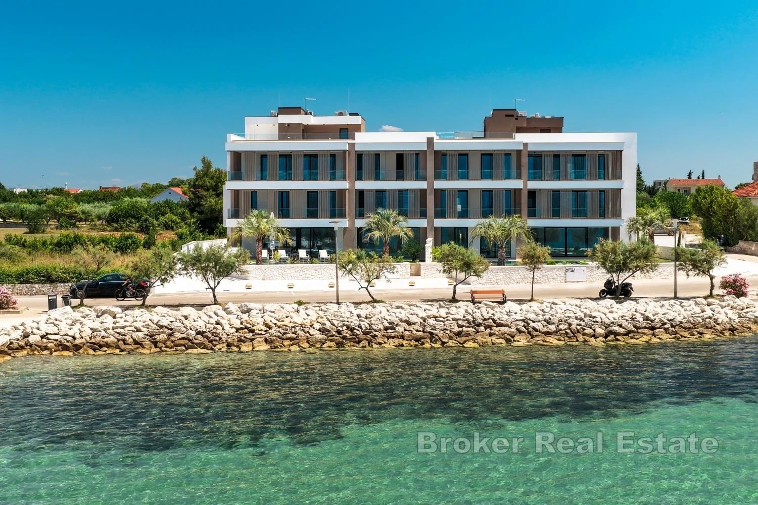 1 - продажа квартира вид моря zadar задарская хорватия
