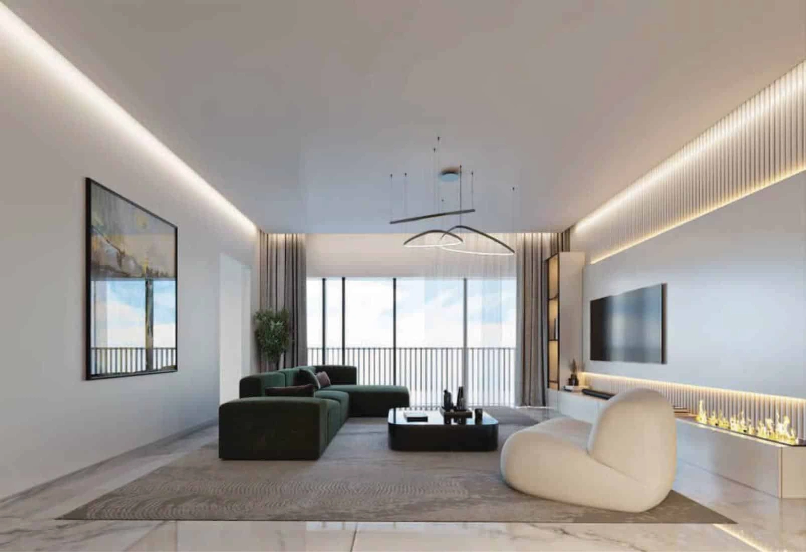 2 - verkoop appartement uitzicht op zee larnaca larnaca cyprus