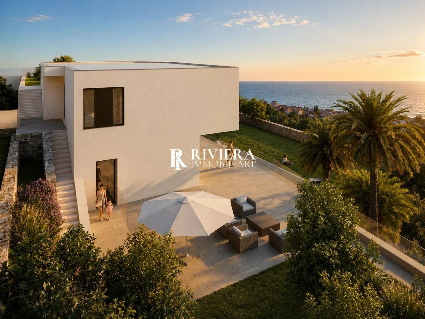 2 - venta casa vista al mar sanremo liguria italia