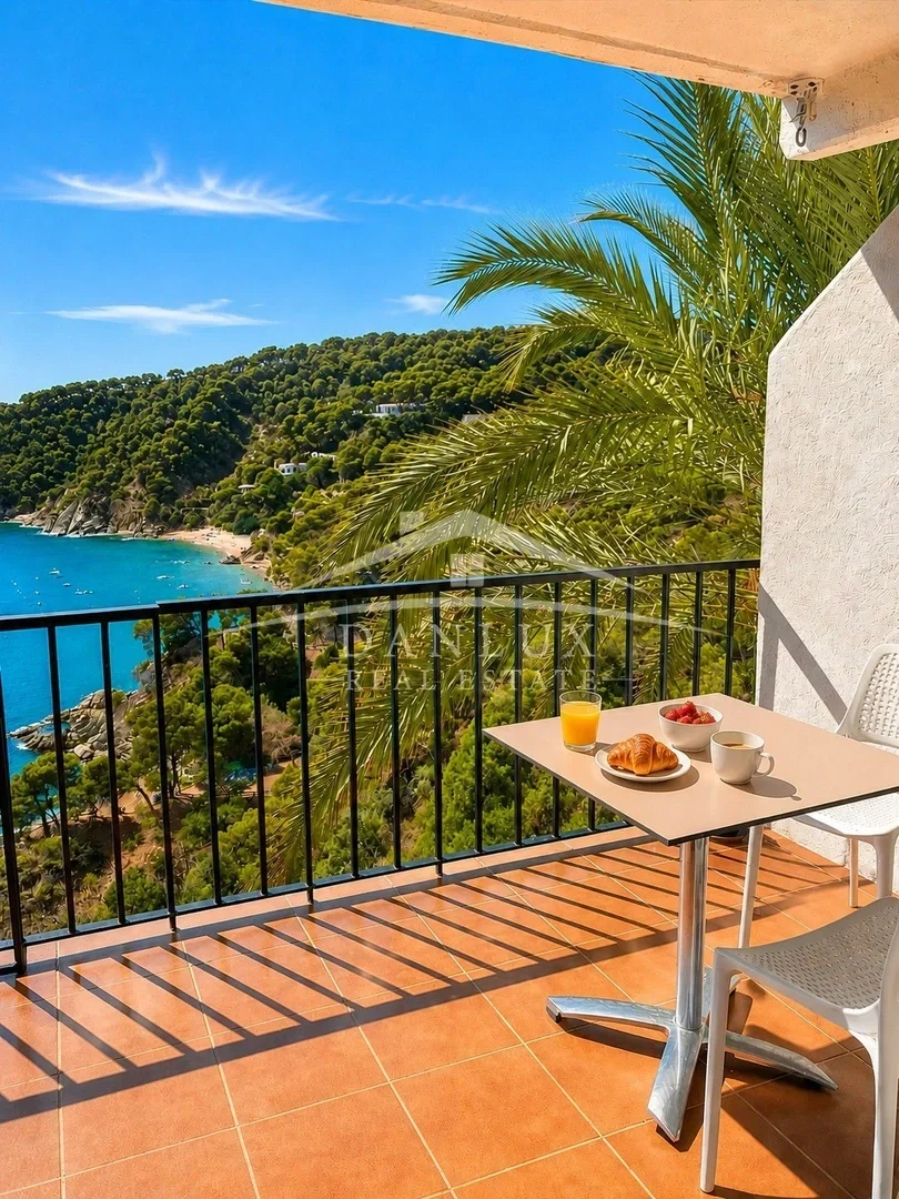 1 - vente appartement vue mer tossa de mar catalogne espagne
