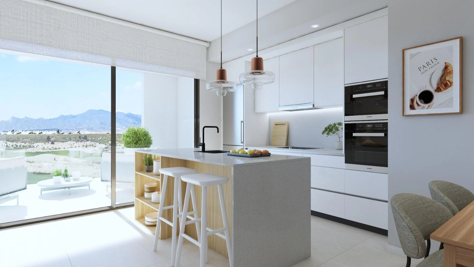 2 - продажа квартира alhama de murcia регион мурсия испания