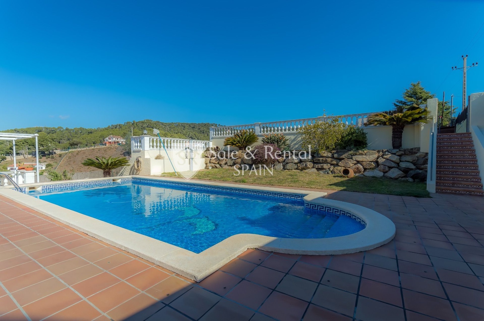 1 - sea view plot of land for sale in santa susanna catalonia spain