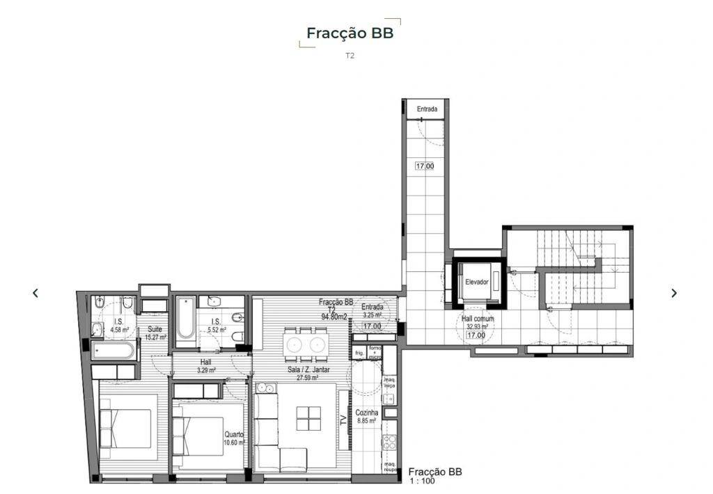 2 - venta apartamento espinho región norte portugal