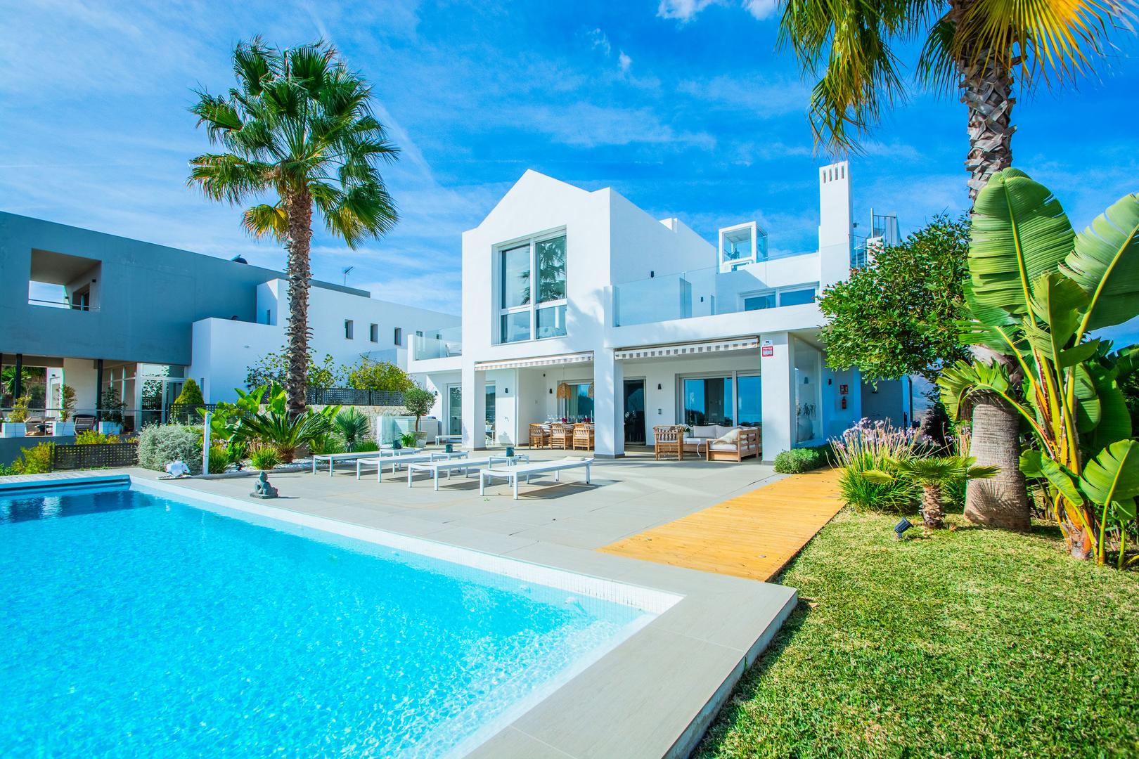 Haus meerblick mit Pool