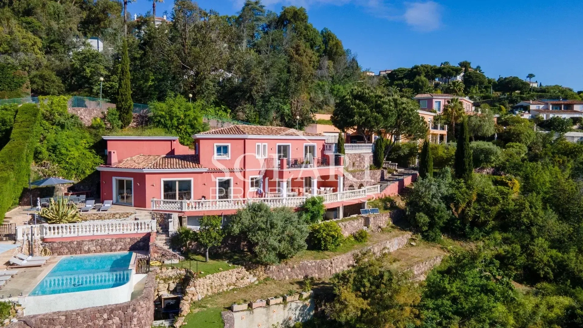 2 - ferienmiete haus meerblick mandelieu-la-napoule alpes-maritimes frankreich