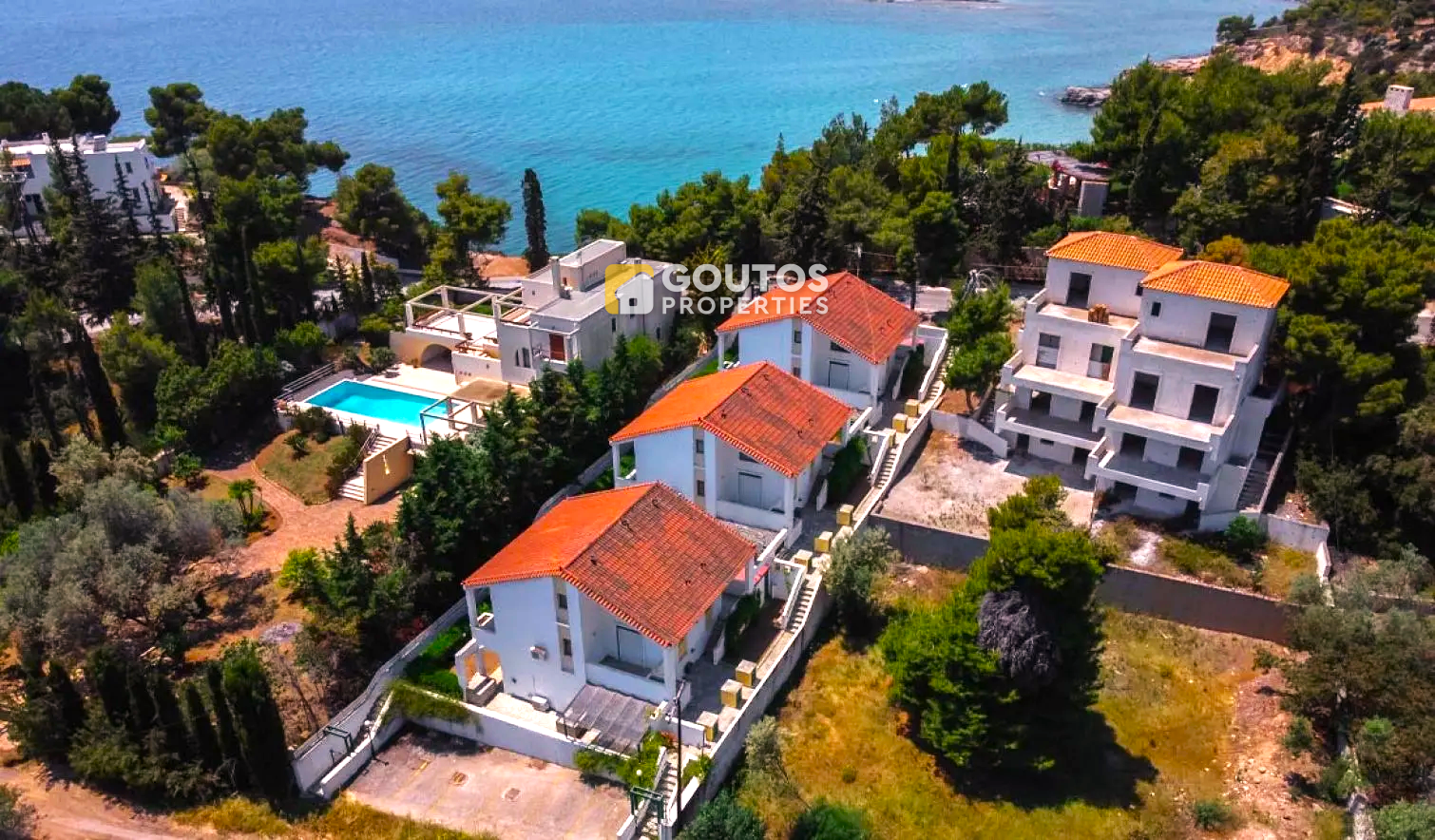 1 - sea view building for sale in ágios aimilianós peloponnese greece