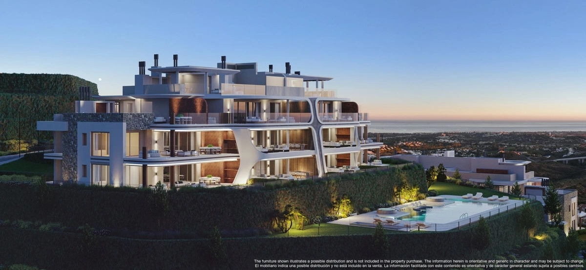 2 - verkoop appartement uitzicht op zee benahavis - costa del sol andalusië spanje