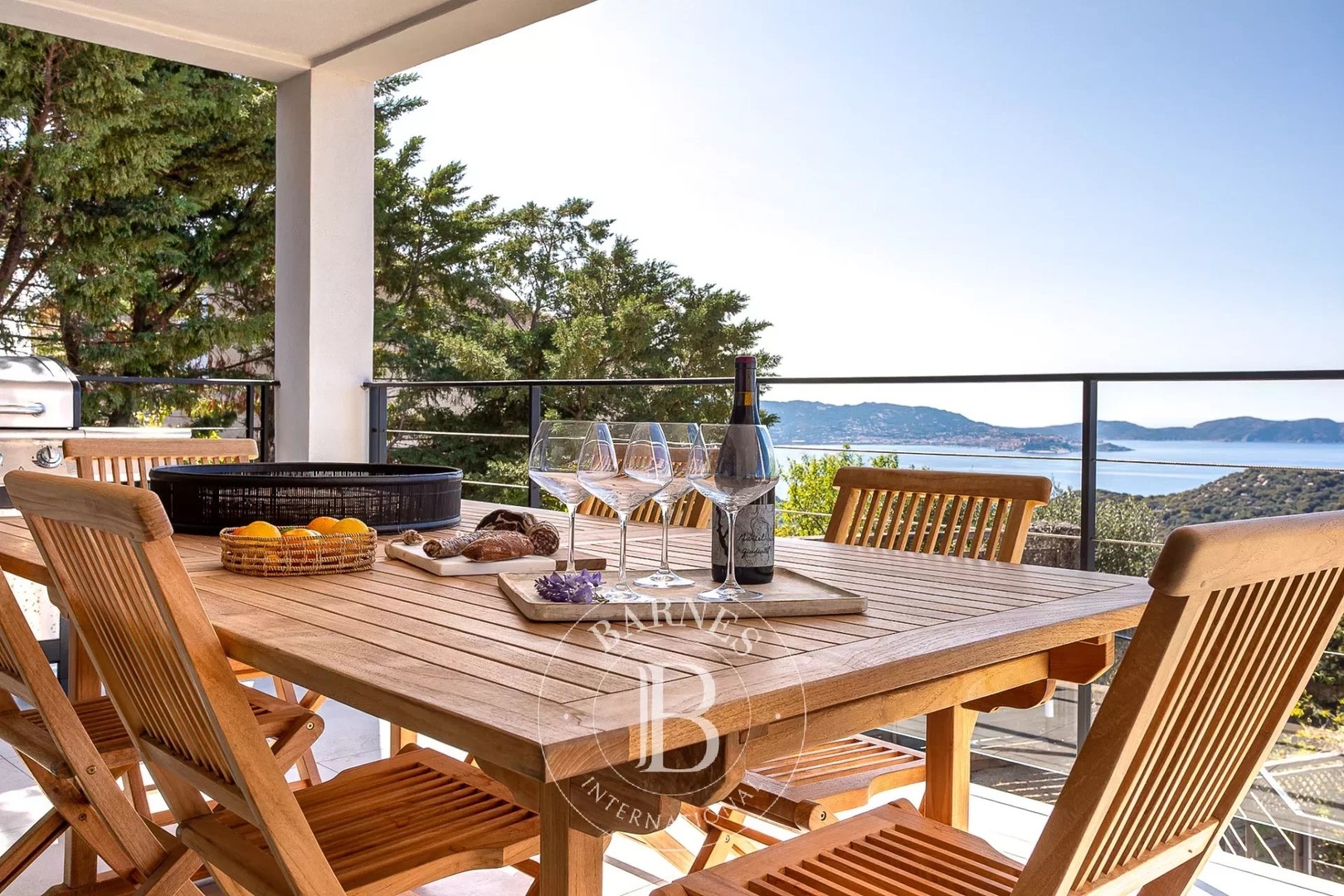 1 - sea view house for vacation rentals in lumio corsica (upper) france