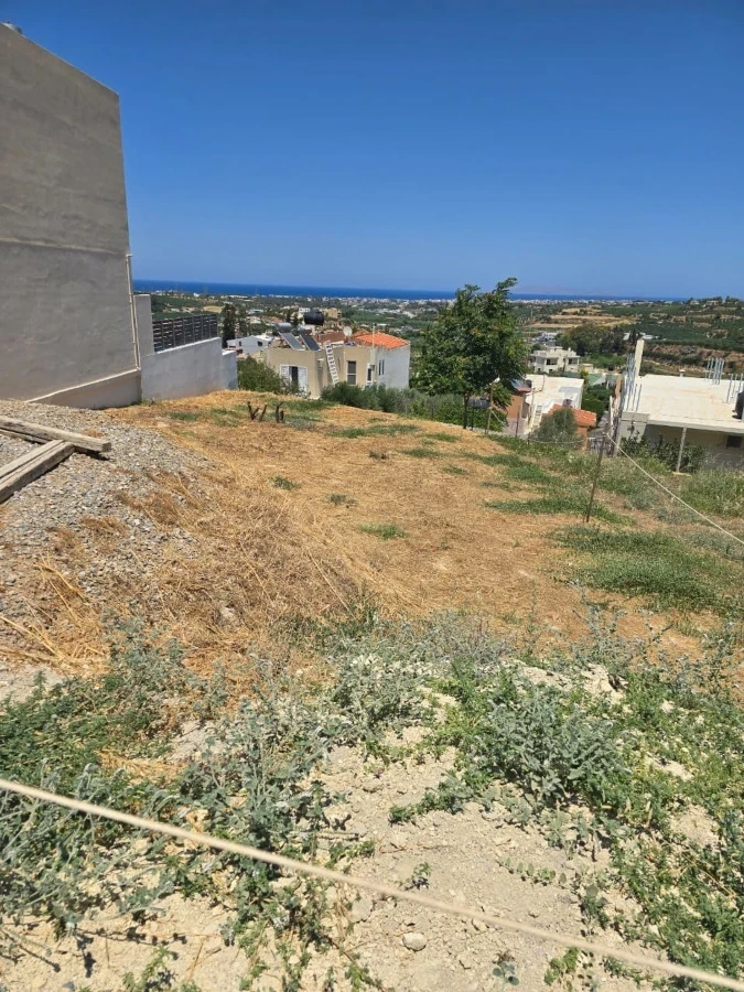 1 - sea view plot of land for sale in kavrochori crete greece