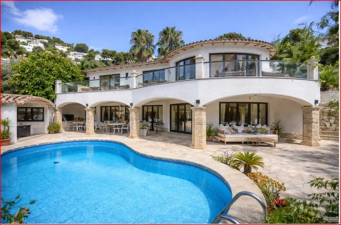 2 - vente maison vue mer moraira - costa blanca communauté valencienne espagne