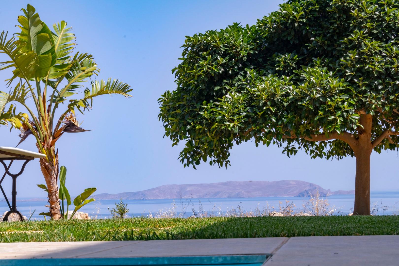 Maison vue mer avec piscine