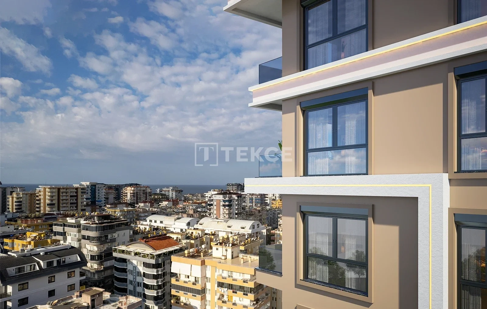 1 - продажа квартира вид моря alanya antalya турция