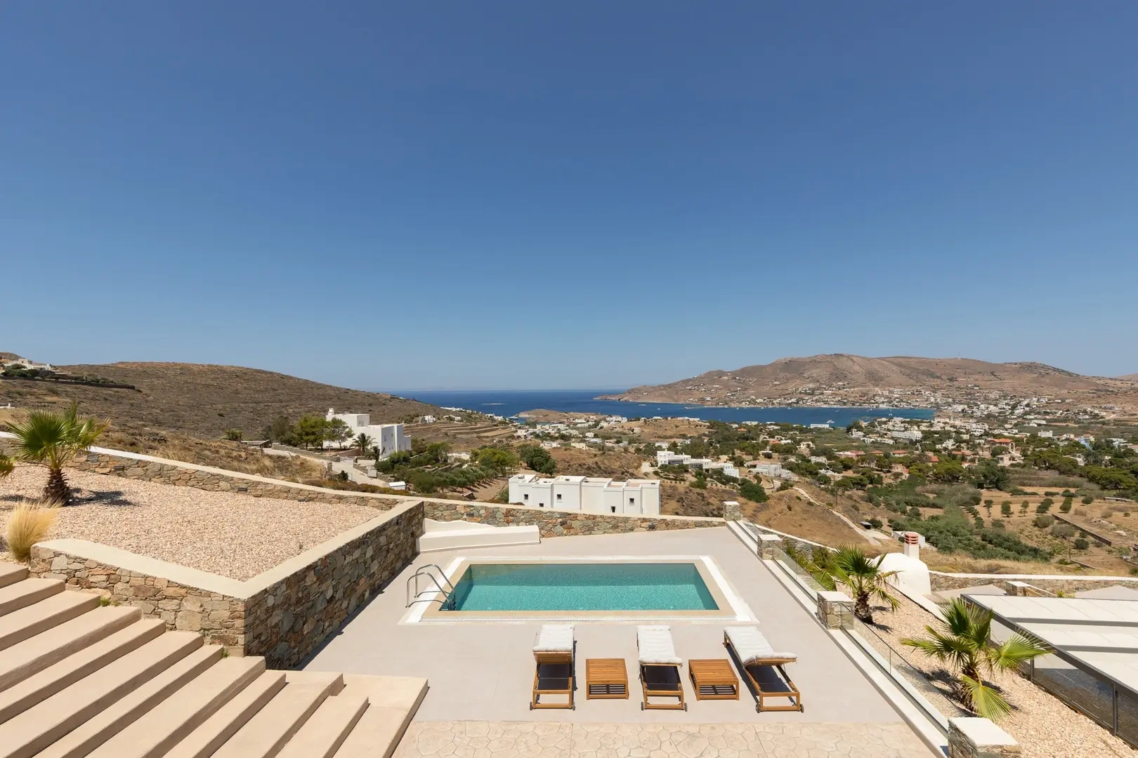 1 - verkoop villa uitzicht op zee syros - cycladen zuid-egeïsche eilanden griekenland