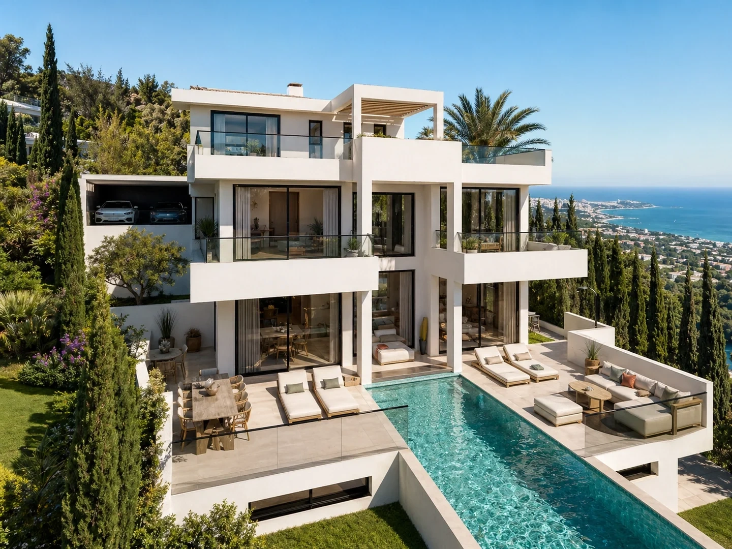1 - sea view villa for sale in benalmadena - costa del sol andalusia spain