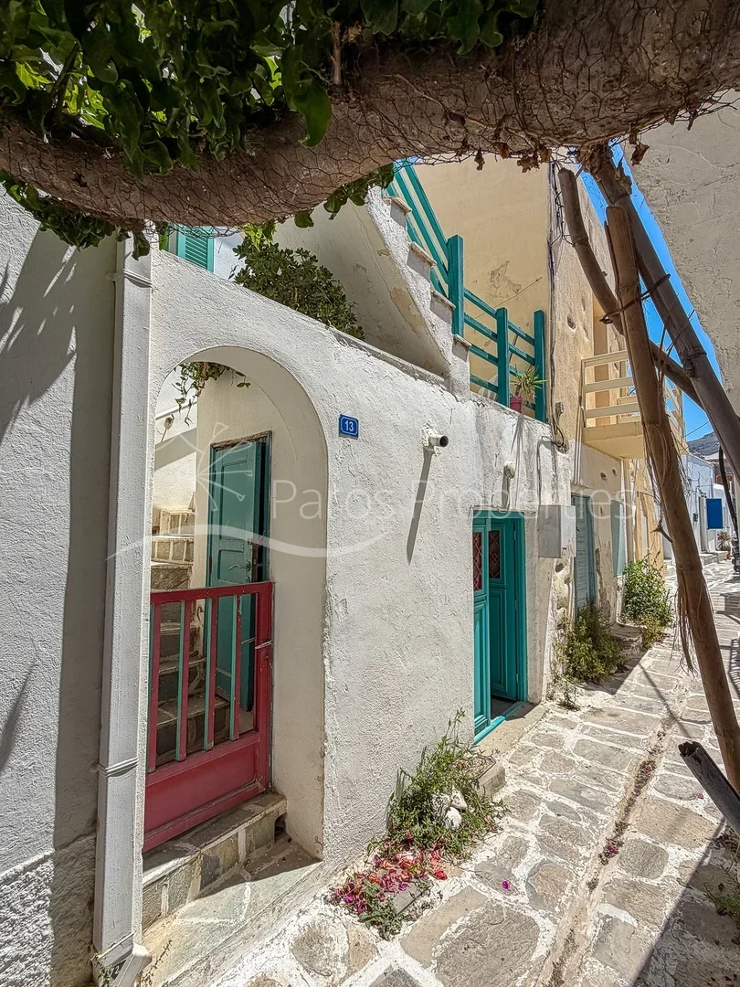 2 - vente maison plage à pied paros - cyclades egée méridionale grèce