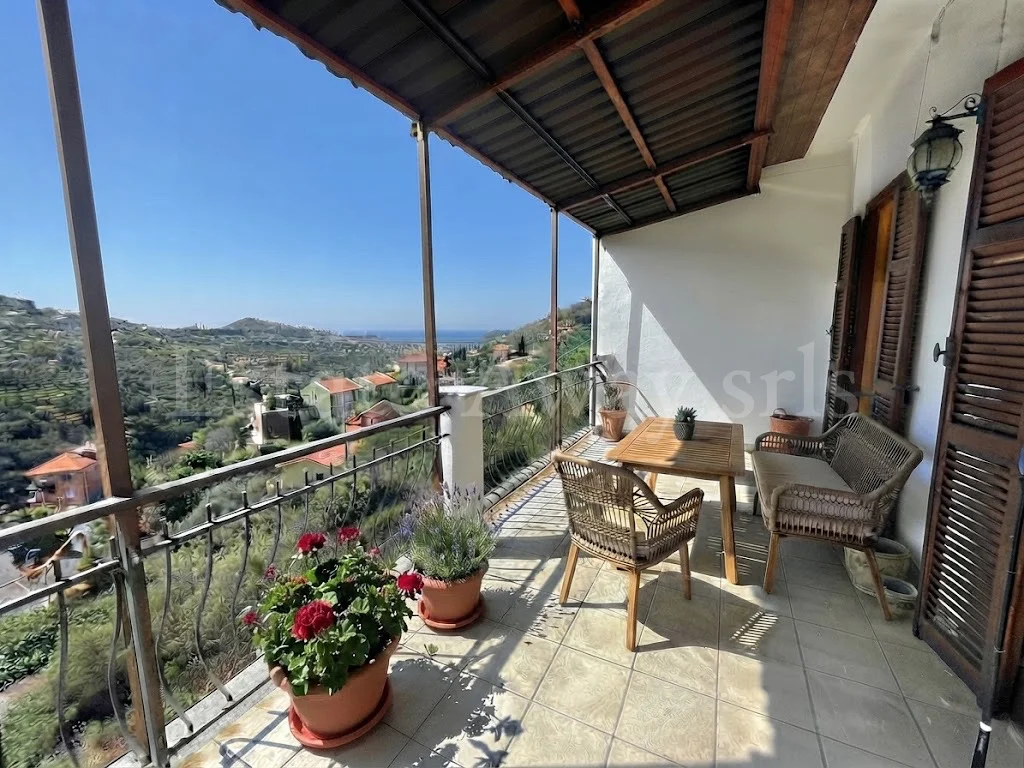 2 - sea view house for sale in vallebona liguria italy