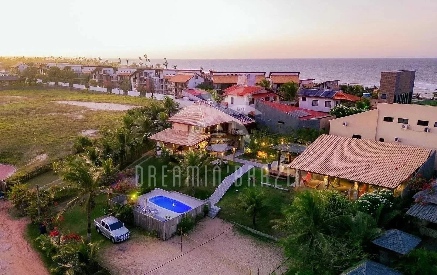 1 - vendita casa vista mare são gonçalo do amarante ceará brasile