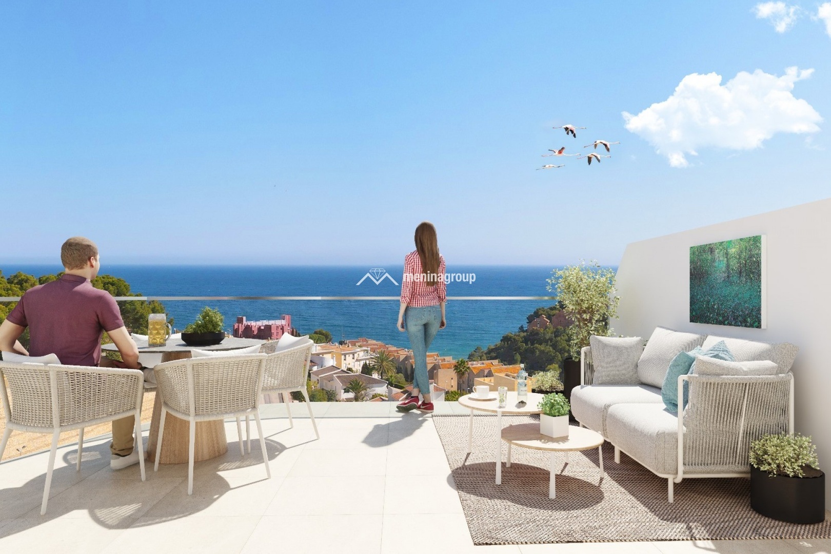 2 - продажа квартира пляж пешком calpe - costa blanca валенсия испания