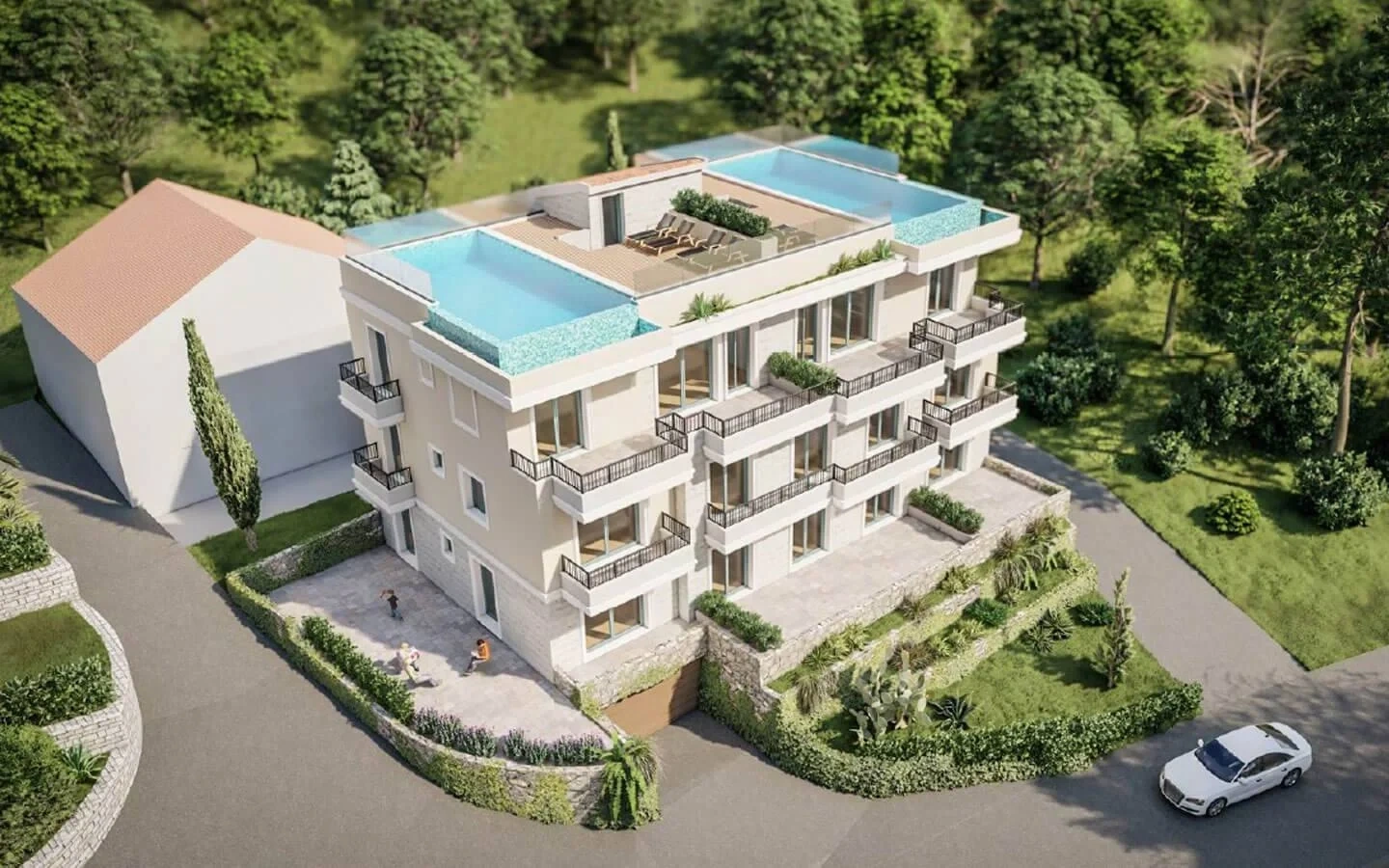 2 - verkauf wohnung kotor kotor montenegro
