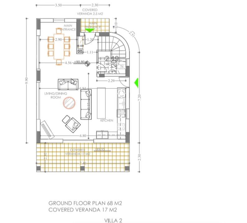 2 - venta casa a pie de playa paphos pafos chipre
