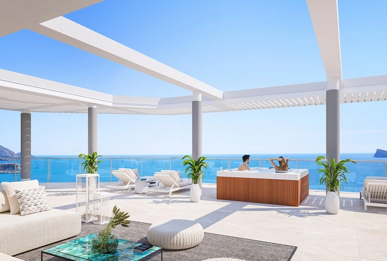 1 - sea view apartment for sale in benidorm - costa blanca valencian community spain