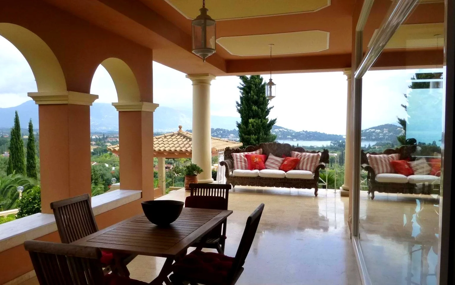 1 - vente maison vue mer corfu îles ioniennes grèce