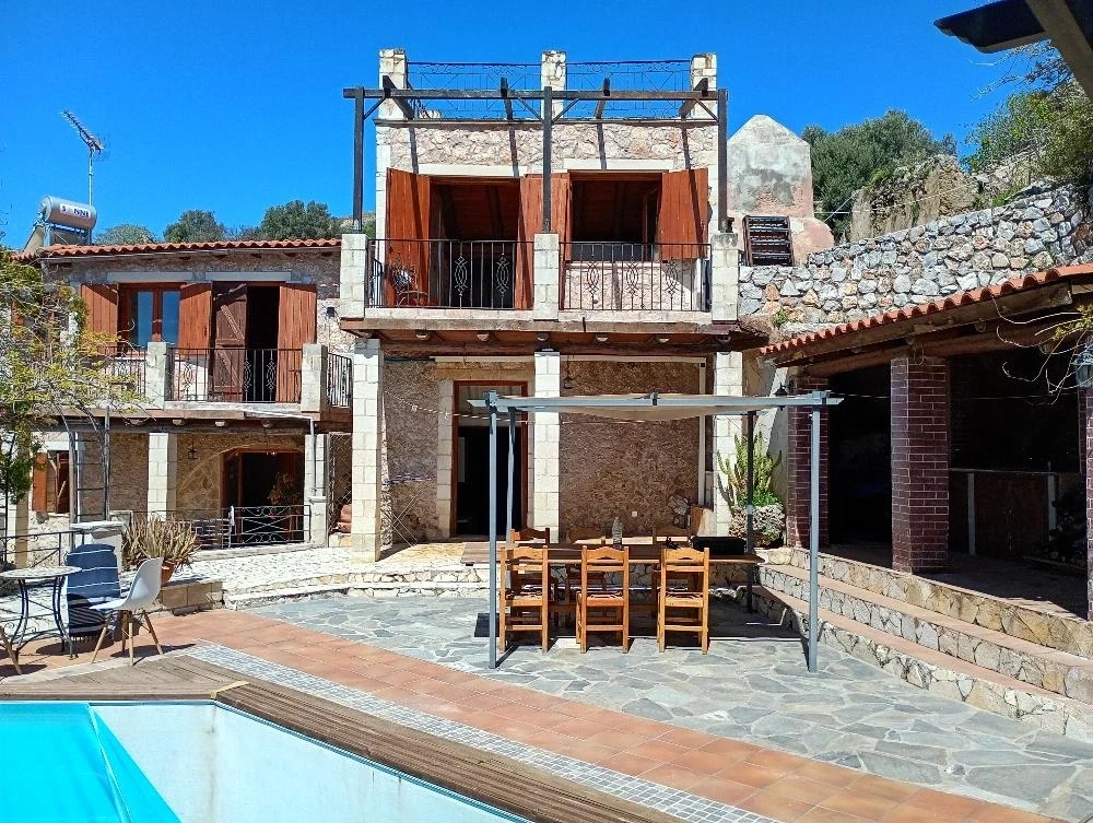 2 - venta casa vista al mar komitádes creta grecia