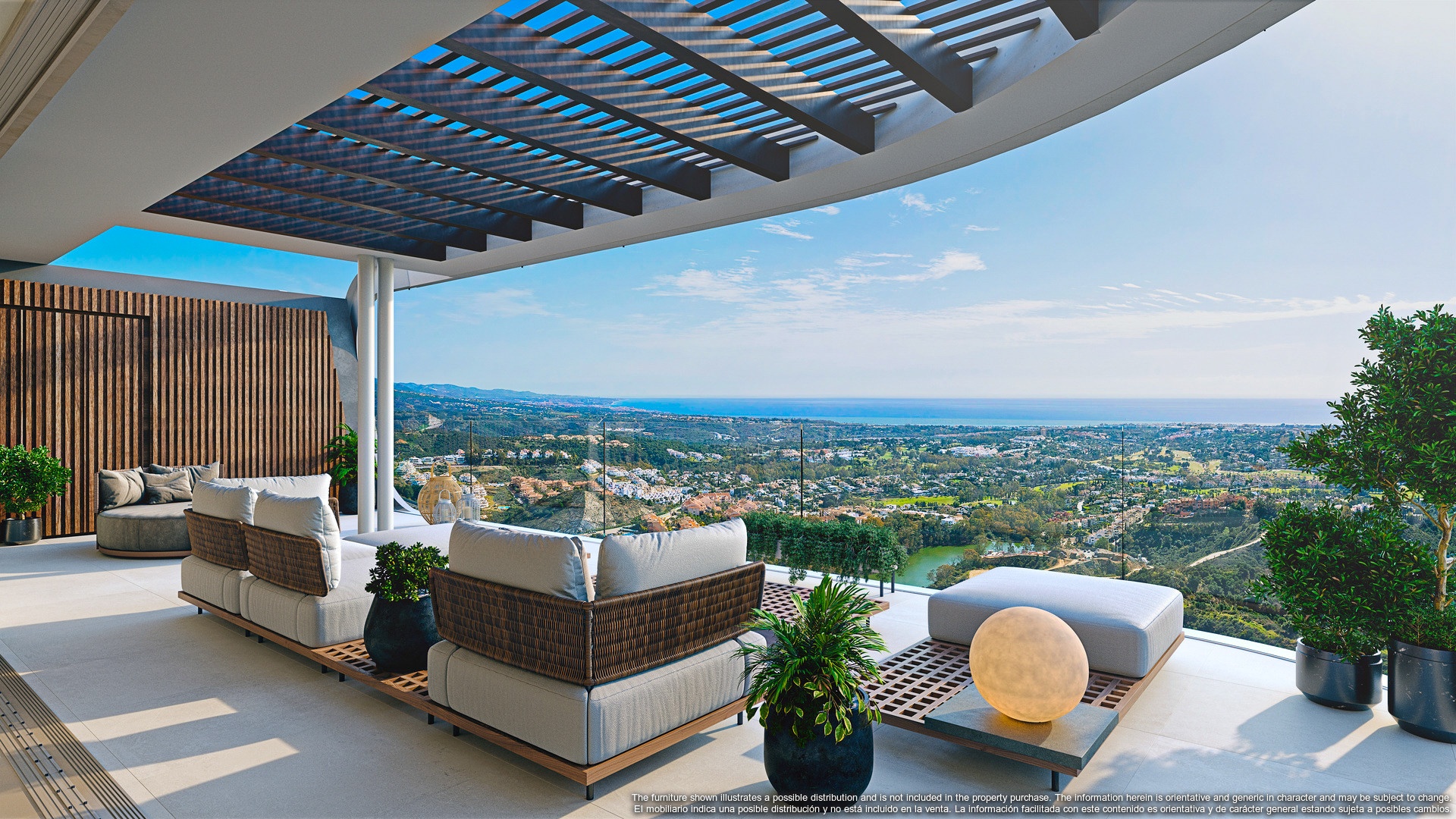 1 - venda apartamento vista de mar benahavis - costa del sol andaluzia espanha