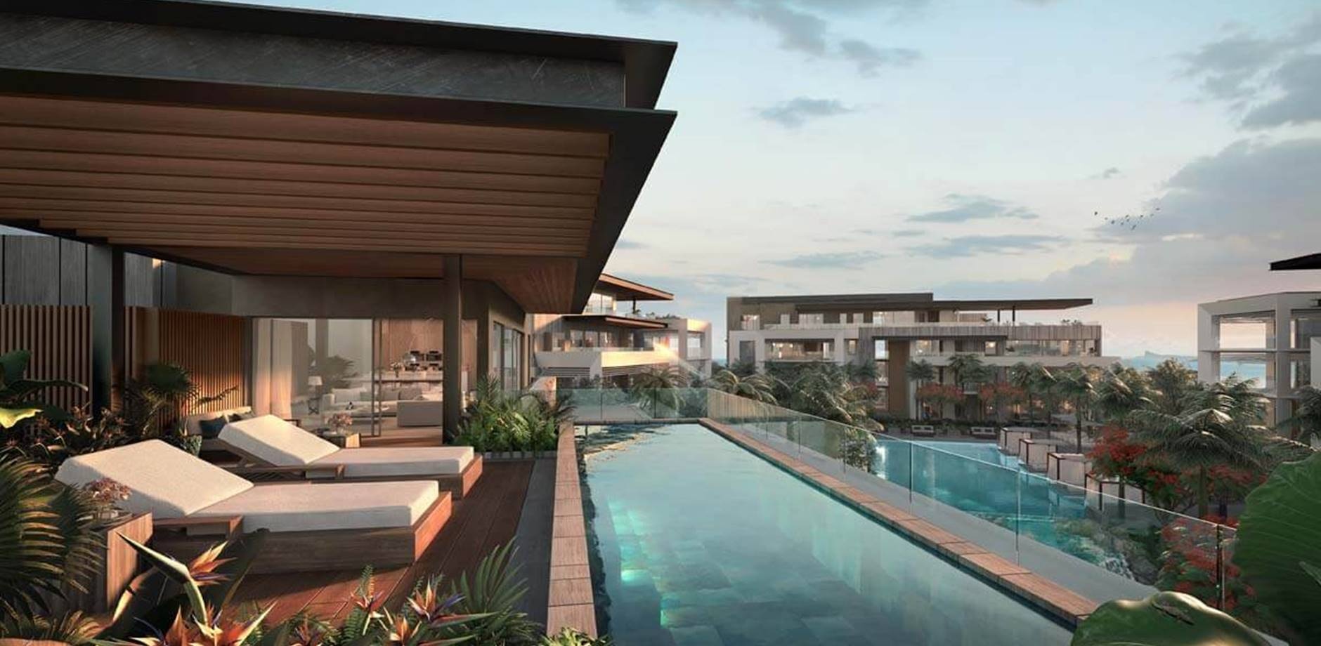 1 - venta apartamento vista al mar grand baie rivière du rempart mauricio